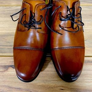 Florsheim Oxford Center Cap Toe Brown 12 5e